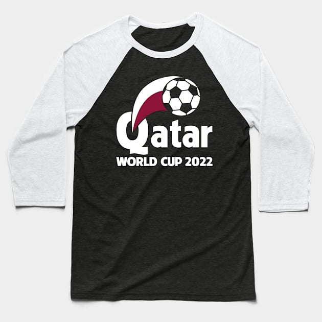 Qatar 2022 World Cup Baseball T-Shirt by adik